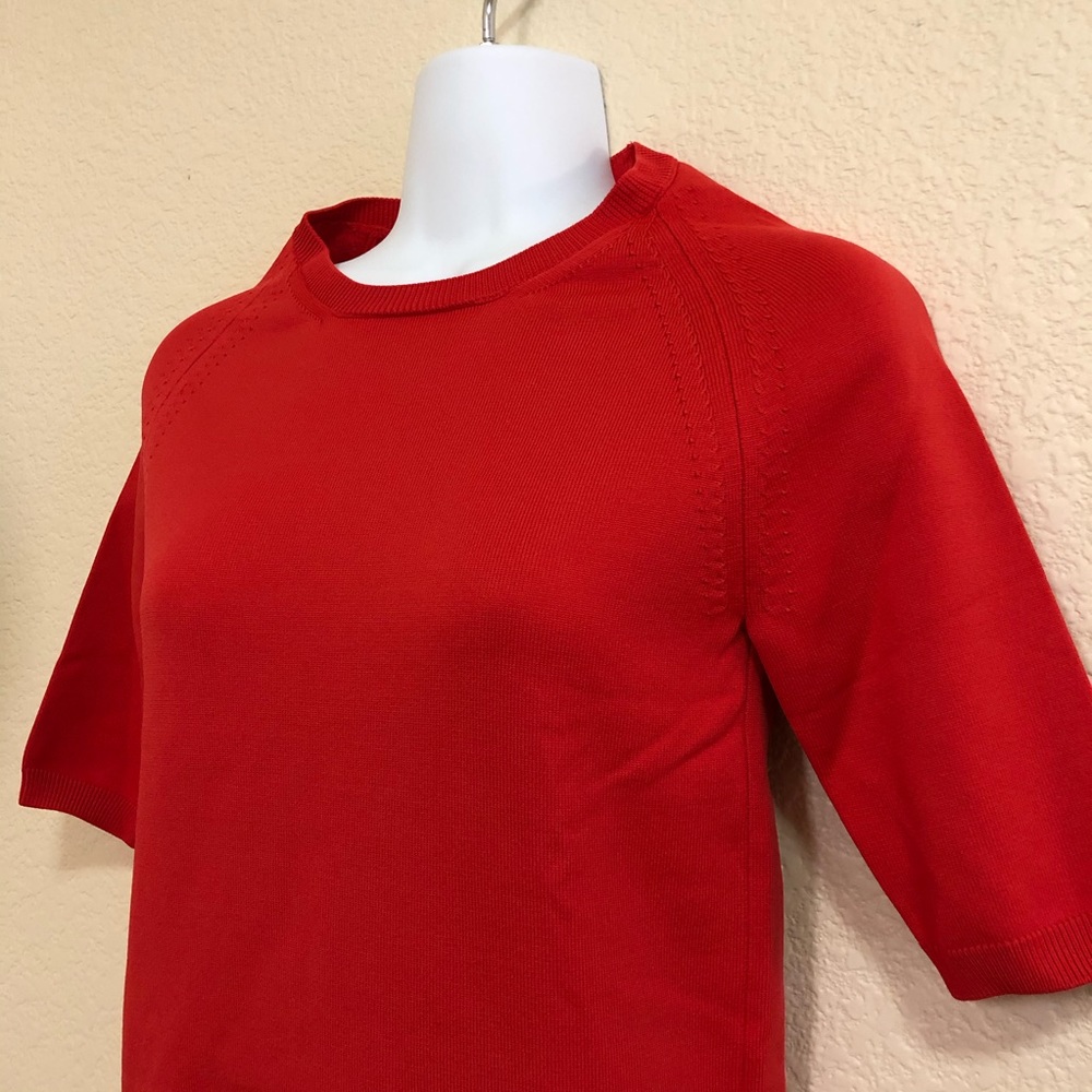 NWT Red bodycon sweater Sz S - Picture 5 of 7